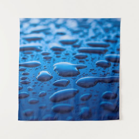 Rain rainbeads water raindrops wandkleed (Voorkant)