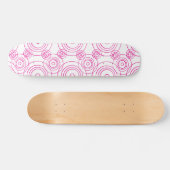 Rain Ripples-patroon Persoonlijk Skateboard (Horizontaal)