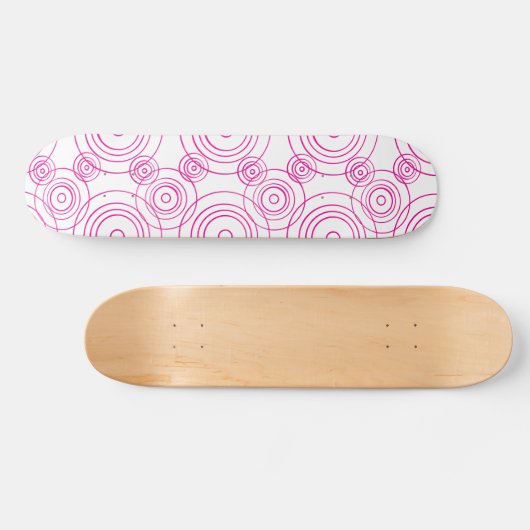 Rain Ripples-patroon Persoonlijk Skateboard (Horizontaal)