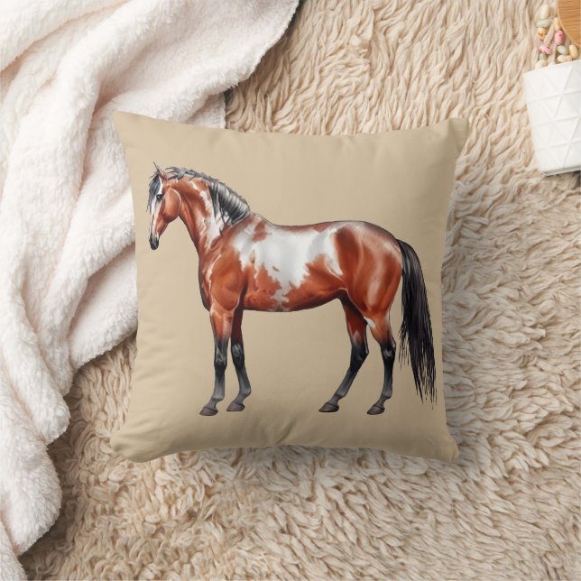 Rain Spirit - Pferd, stehend -  Kussen (Deken)