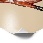 Rain Spirit - Pferd, stehend - Poster,  Foto Afdruk (Hoek)