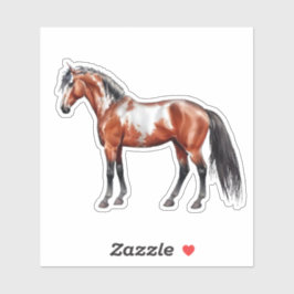 Rain Spirit - Pferd, stehend -  Sticker