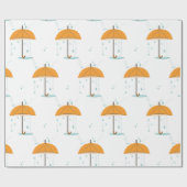 Rain Umbrella Cadeaupapier (Vlak)