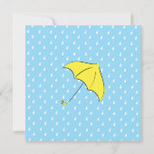 Rain Umbrella Kaart (Achterkant)