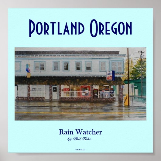 Rain Watcher poster (Voorkant)