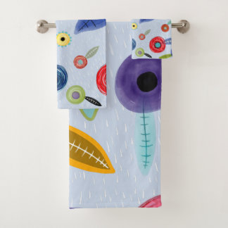 Rainaalbloemen Bad Handdoek