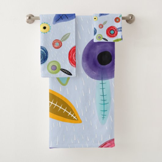 Rainaalbloemen Bad Handdoek (Insitu)