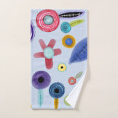 Rainaalbloemen Bad Handdoek (Handdoek)