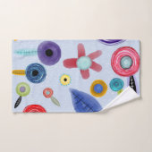 Rainaalbloemen Bad Handdoek (Handdoek)