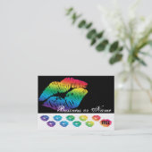 Rainbo Kisses over zwart en wit - Loyalty Rewards (Staand voorkant)