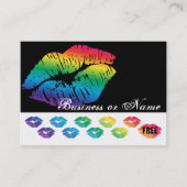 Rainbo Kisses over zwart en wit - Loyalty Rewards (Voorkant)