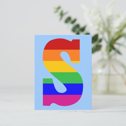 Rainbobligatie S Briefkaart (Staand voorkant)