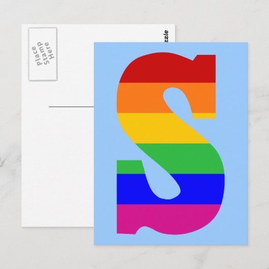 Rainbobligatie S Briefkaart (Voorkant / Achterkant)