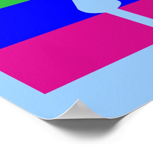 Rainbobligatie X Poster (Hoek)