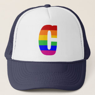Rainbobordetekst C Trucker Pet