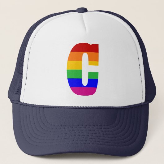 Rainbobordetekst C Trucker Pet (Voorkant)