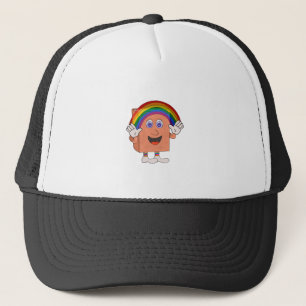Rainboegboek Trucker Pet