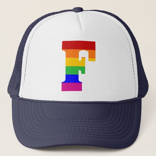 Rainboegbrief F Trucker Pet (Voorkant)