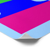 Rainboegbrief P Poster (Hoek)