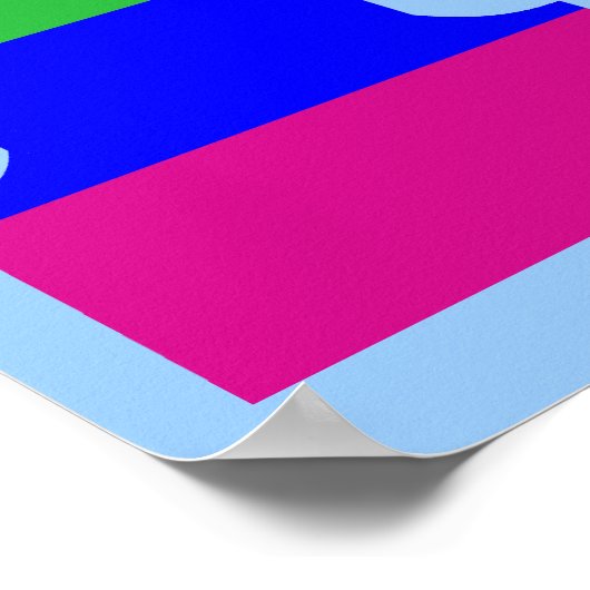 Rainboegbrief P Poster (Hoek)