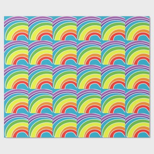Rainbogen Cadeaupapier (Vlak)