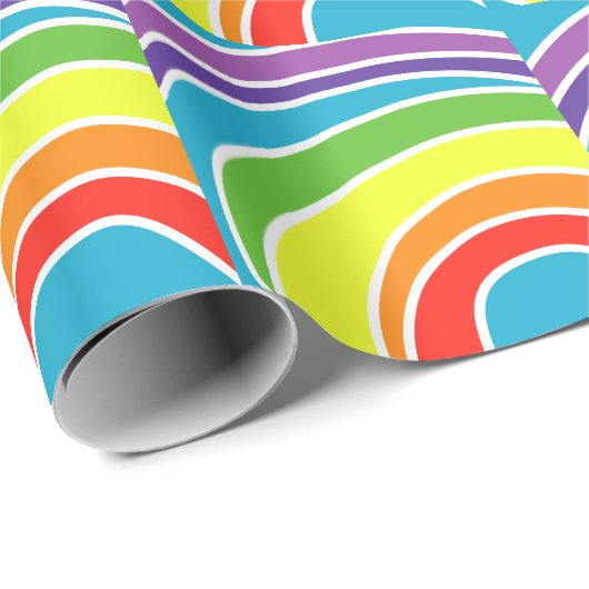 Rainbogen Cadeaupapier (Rol Hoek)