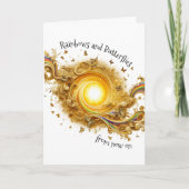 Rainbogen en buiken kaart (Voorkant)