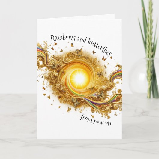 Rainbogen en buiken kaart (Voorkant)