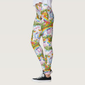Rainbogen en eendrieken zonder tijdsaanduiding leggings (Links)
