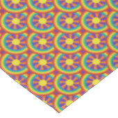 Rainbogen en grafisch patroon van de Stijl van de Tafelkleed (Gekanteld)