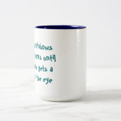 Rainbogen en Mok van onkruidnagelkoffie (Center)