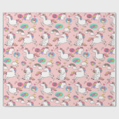 Rainbogen en strijkpapier cadeaupapier (Vlak)