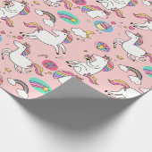 Rainbogen en strijkpapier cadeaupapier (Hoek)