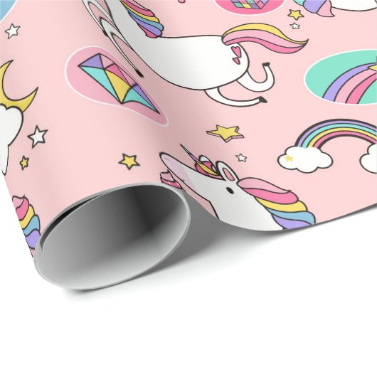 Rainbogen en strijkpapier cadeaupapier (Rol Hoek)