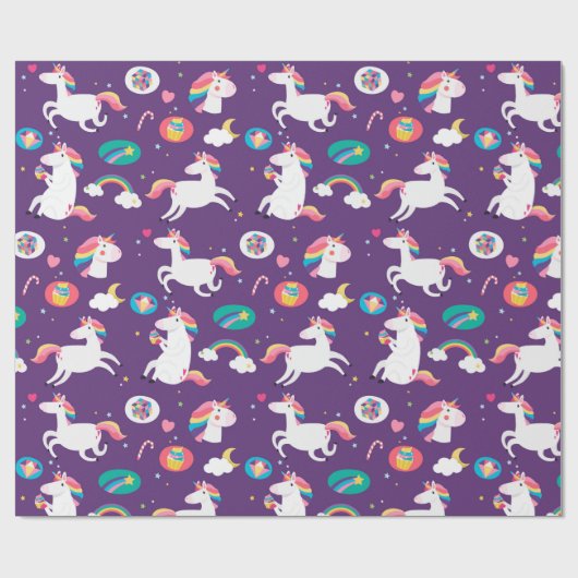 Rainbogen en strijkpapier cadeaupapier (Vlak)