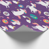 Rainbogen en strijkpapier cadeaupapier (Hoek)