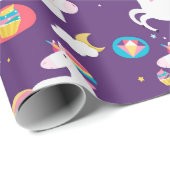 Rainbogen en strijkpapier cadeaupapier (Rol Hoek)