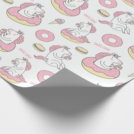 Rainbogen en strijkpapier cadeaupapier (Hoek)