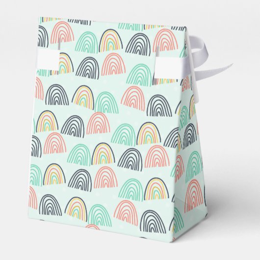 Rainbogen en Unicorns Bedankdoosjes (Achterkant)