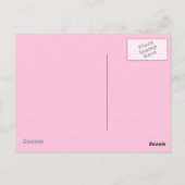Rainbogen en Unicorns Briefkaart (Achterkant)