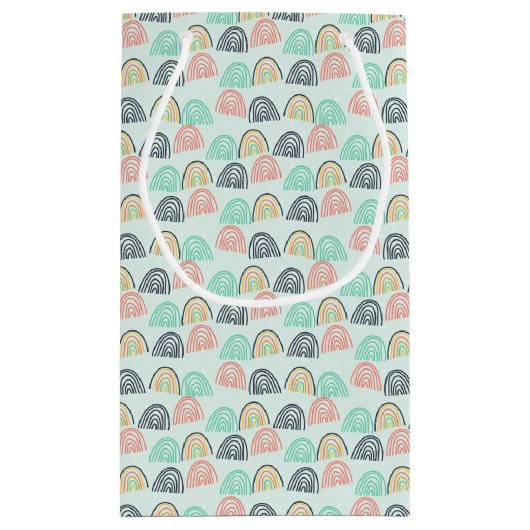 Rainbogen en Unicorns Klein Cadeauzakje (Achterkant)