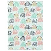 Rainbogen en Unicorns Klembord (Achterkant)