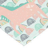 Rainbogen en Unicorns Korte Tafelloper (Hoek)