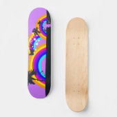 Rainbogen en vlinderbloemskateboard persoonlijk skateboard (Voorkant)