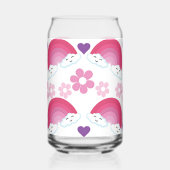 Rainbogen en wolken blikvorm glas (Links)