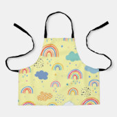 Rainbogen en wolken schort (Voorkant)