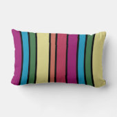 Rainbogen en Zebras Kussen (Achterkant)