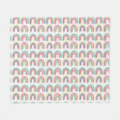 Rainbogen Fleece Deken (Voorkant (Horizontaal))