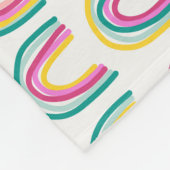 Rainbogen Fleece Deken (Hoek)