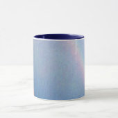 Rainbogen in de regen mok (Midden)